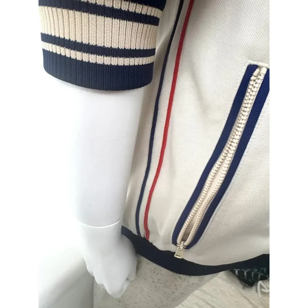 Gucci Interlocking G Technical Jersey Track Jacket NWT M Oversized
